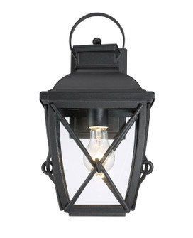 Belmont One Light Wall Lantern in Black (43|34831-BK)