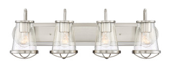 Darby Four Light Bath Bar in Satin Platinum (43|87004-SP)