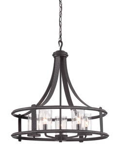 Palencia Five Light Chandelier in Artisan Pardo Wash (43|87585-APW)