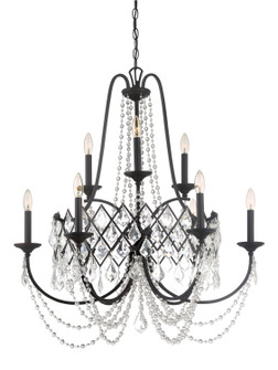 Ravina Nine Light Chandelier in Vintage Bronze (43|90389-VB)