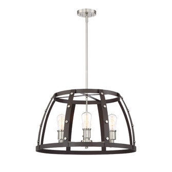 Presidio Six Light Chandelier in Rustique (43|91686-RT)