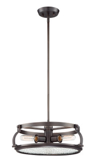 Eaton Three Light Pendant in Satin Copper Bronze (43|92131-SCB)