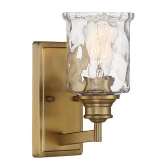 Drake One Light Wall Sconce in Brushed Gold (43|96301-BG)