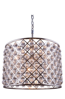 Madison Eight Light Chandelier in Polished Nickel (173|1204D27PN/RC)