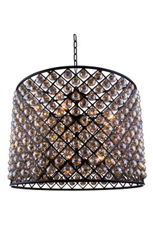 Madison 12 Light Chandelier in Matte Black (173|1206D35MB-GT/RC)