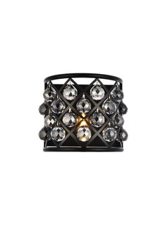 Madison One Light Wall Sconce in Matte Black (173|1214W11MB-SS/RC)