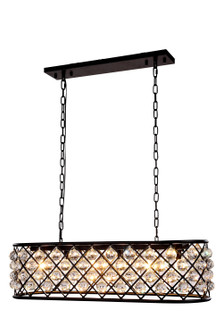 Madison Six Light Chandelier in Matte Black (173|1216G40MB/RC)