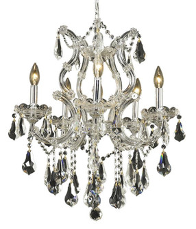 Maria Theresa Six Light Chandelier in Chrome (173|2801D20C/RC)