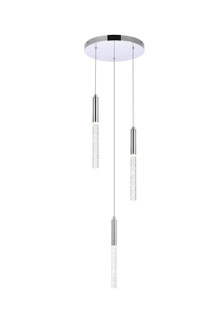 Ruelle LED Pendant in Chrome (173|5203D12C)