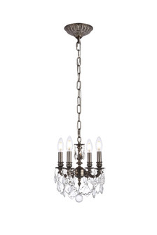 Lillie Four Light Pendant in Pewter (173|9104D10PW/RC)