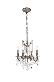 Rosalia Four Light Pendant in Pewter (173|9204D17PW/RC)