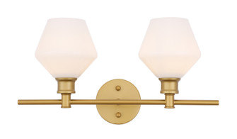 Gene Two Light Wall Sconce in Brass (173|LD2313BR)