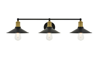 Etude Three Light Wall Sconce in brass (173|LD4033W33BRB)