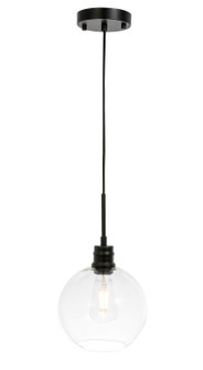 Emett One Light Pendant in Black (173|LD6204BK)