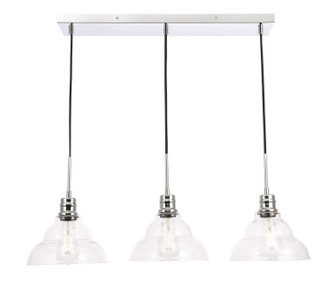 Clive Three Light Pendant in Chrome (173|LD6223C)