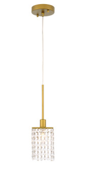 Taylor One Light Pendant in Brass (173|LD7500BR)