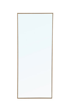 Monet Mirror in Brass (173|MR4085BR)