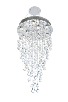 Galaxy Nine Light Chandelier in Chrome (173|V2006D20C/RC)