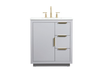 Blake Vanity Sink Set in Grey (173|VF19430GR)