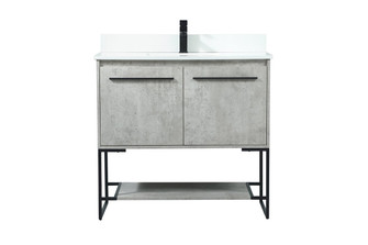 Sloane Vanity Sink Set in Concrete Grey (173|VF42536MCG-BS)