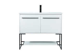 Sloane Vanity Sink Set in White (173|VF42540MWH)