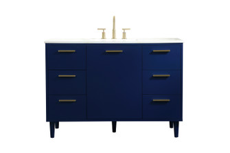 Baldwin Vanity Sink Set in Blue (173|VF47048MBL)