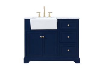 Franklin Single Bathroom Vanity in Blue (173|VF60242BL)