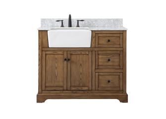 Franklin Single Bathroom Vanity in Driftwood (173|VF60242DW-BS)