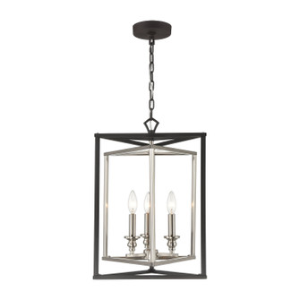 Salinger Three Light Pendant in Charcoal (45|12235/3)