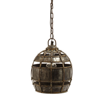 Fortress One Light Pendant in Silver (45|135008)