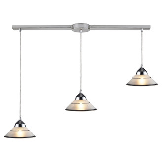Refraction Three Light Pendant in Polished Chrome (45|1477/3L)