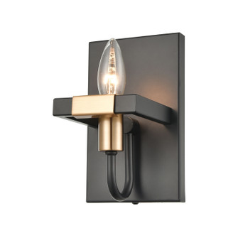 Heathrow One Light Wall Sconce in Matte Black (45|15451/1)