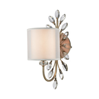 Asbury One Light Wall Sconce in Aged Silver (45|16276/1)