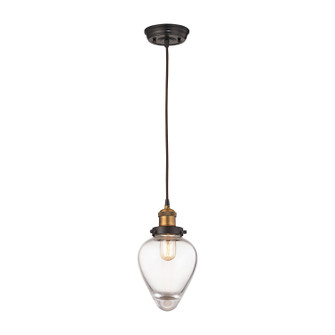 Bartram One Light Mini Pendant in Antique Brass (45|16325/1)