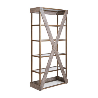 Jordrock Bookcase in Gold (45|164-012)