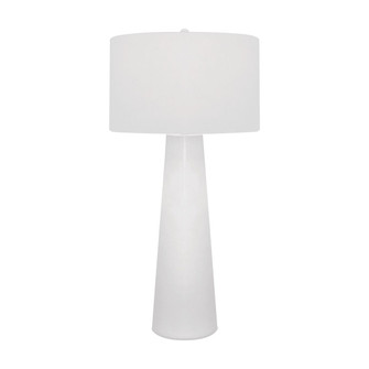 Obelisk One Light Table Lamp in White (45|203)