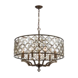 Armand Nine Light Chandelier in Weathered Bronze (45|31089/9)