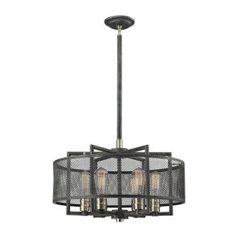 Slatington Six Light Chandelier in Brushed Nickel (45|31238/6)