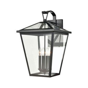 MainStreet Four Light Wall Sconce in Black (45|45473/4)