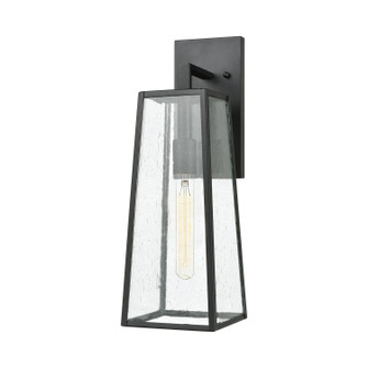 Meditterano One Light Outdoor Wall Sconce in Matte Black (45|47520/1)
