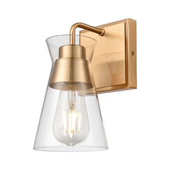 Brookville One Light Wall Sconce in Burnished Brass (45|47670/1)