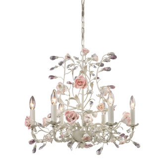 Heritage Six Light Chandelier in Cream (45|8092/6)