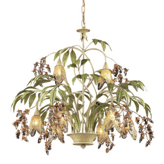 Huarco LED Chandelier in Sage Green (45|86054)