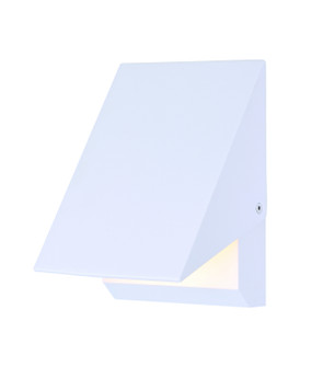 Alumilux Tilt LED Outdoor Wall Sconce in White (86|E41333-WT)