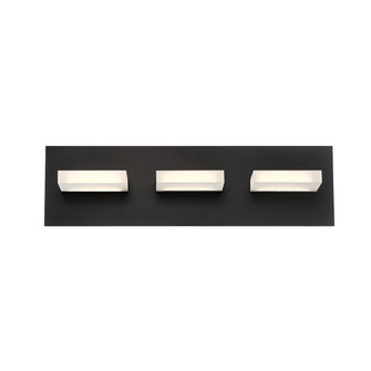 Olson LED Bathbar in Black (40|28020-023)