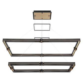 Admiral LED Chandelier in Matte Black/Gold (40|37061-012)