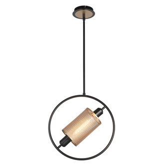 Seamore One Light Pendant in Black (40|37108-014)