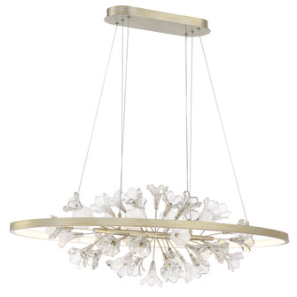 Clayton LED Chandelier in Silver With Brushed Gold (40|37344-016)