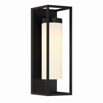 Ren One Light Outdoor Wall Sconce in Satin Black (40|41962-015)