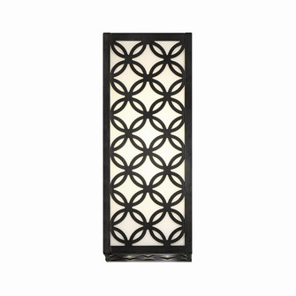 Clover LED Outdoor Wall Sconce in Black (40|42698-012)